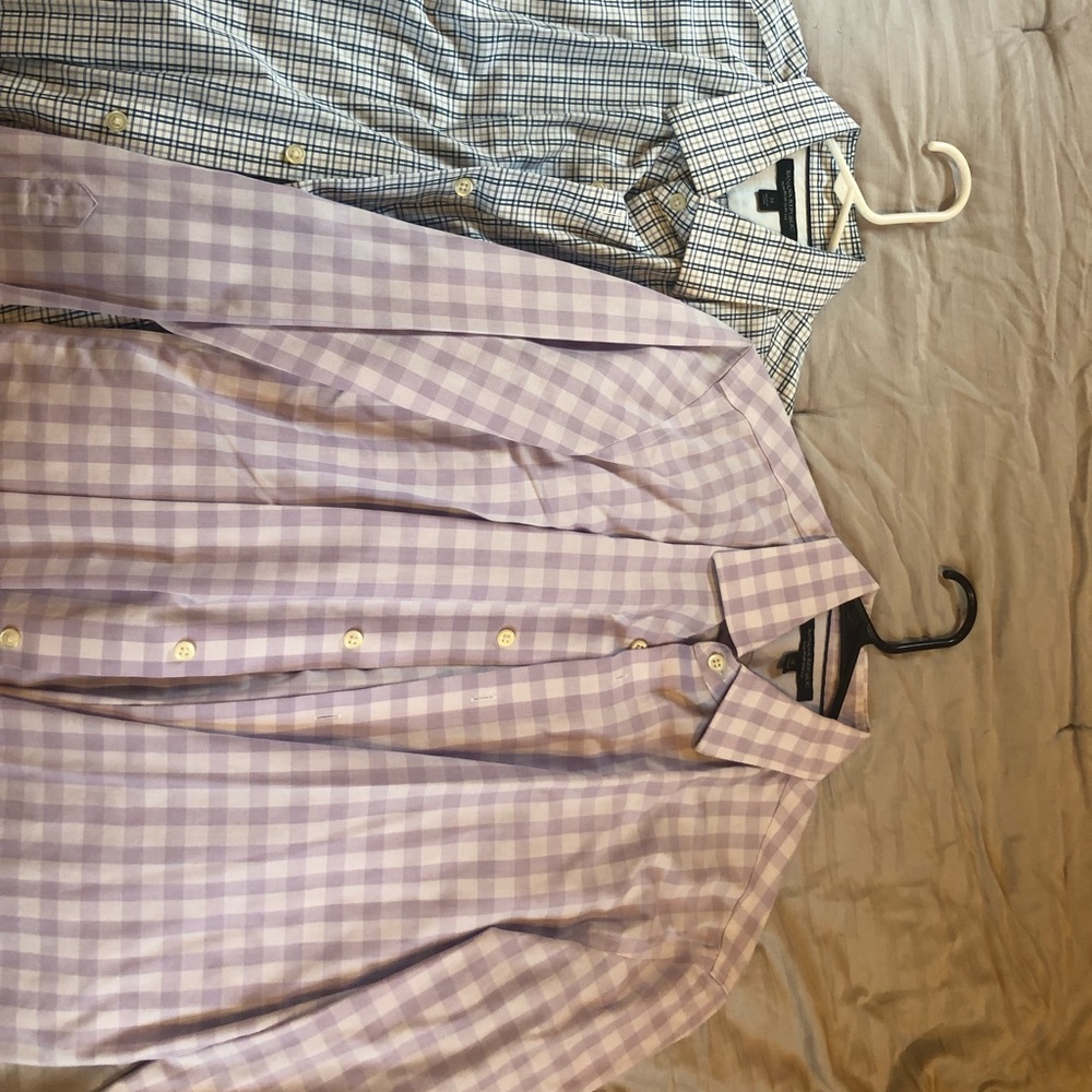 Two Banana Republic Dress Shirts